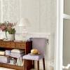 imageLaura Ashley Cottonwood Pearlescent White Wallpaper