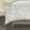 imageLaura Ashley Home  Queen Duvet Cover Set Cotton Reversible Bedding with Matching Shams Medium Weight Bedding for All Seasons Lindy Green QueenGreenBeige