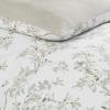 imageLaura Ashley Home  Queen Duvet Cover Set Cotton Reversible Bedding with Matching Shams Medium Weight Bedding for All Seasons Lindy Green QueenGreenBeige