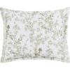 imageLaura Ashley Home  Queen Duvet Cover Set Cotton Reversible Bedding with Matching Shams Medium Weight Bedding for All Seasons Lindy Green QueenGreenBeige