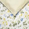 imageLaura Ashley Home  Queen Duvet Cover Set Cotton Sateen Reversible Bedding with Matching Shams All Season Home Decor Meadow Floral Blue QueenBlueYellowGreenWhite