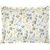 imageLaura Ashley Home  Queen Duvet Cover Set Cotton Sateen Reversible Bedding with Matching Shams All Season Home Decor Meadow Floral Blue QueenBlueYellowGreenWhite