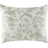imageLaura Ashley Home  Queen Duvet Cover Set Reversible Cotton Bedding with Matching Shams Lightweight Home Decor for All Seasons Natalie Sage Queen GreenTwin 5Piece