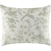 imageLaura Ashley Home  Queen Duvet Cover Set Reversible Cotton Bedding with Matching Shams Lightweight Home Decor for All Seasons Natalie Sage Queen GreenKing 7Piece
