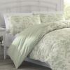 imageLaura Ashley Home  Queen Duvet Cover Set Reversible Cotton Bedding with Matching Shams Lightweight Home Decor for All Seasons Natalie Sage Queen GreenTwin 2Piece