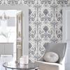 imageLaura Ashley Josette Off White and Midnight Wallpaper