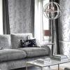 imageLaura Ashley Pussy Willow Off White and Midnight Wallpaper
