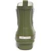 imageLaura Ashley Ladies Mid Cut Ankle Height Rubber Rain Boots Lightweight Waterproof Booties for WomenArmy Green Blossom