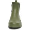 imageLaura Ashley Ladies Mid Cut Ankle Height Rubber Rain Boots Lightweight Waterproof Booties for WomenArmy Green Petals