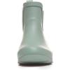 imageLaura Ashley Ladies Mid Cut Ankle Height Rubber Rain Boots Lightweight Waterproof Booties for WomenGreen