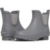 imageLaura Ashley Ladies Mid Cut Ankle Height Rubber Rain Boots Lightweight Waterproof Booties for WomenGrey