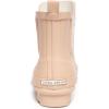 imageLaura Ashley Ladies Mid Cut Ankle Height Rubber Rain Boots Lightweight Waterproof Booties for WomenTan Blossom