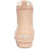 imageLaura Ashley Ladies Mid Cut Ankle Height Rubber Rain Boots Lightweight Waterproof Booties for WomenTan Petals