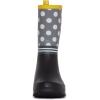 imageLaura Ashley Womens Rain Footwear Stripe Mid Calf Waterproof Rubber GardenRainboots Low Heel Slip Resistant Boots for WomenYellow