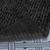 imageLaura Ashley Butter Chenille Bath Rug Absorbent Shaggy Bathroom Mat Non Slip plush Carpet Rugs for Tub and Sink  17quot x 24quot Ligth GrayBlack