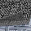 imageLaura Ashley Butter Chenille Bath Rug Absorbent Shaggy Bathroom Mat Non Slip plush Carpet Rugs for Tub and Sink  17quot x 24quot Ligth GrayCharcoal