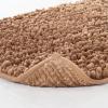 imageLaura Ashley Butter Chenille Bath Rug Absorbent Shaggy Bathroom Mat Non Slip plush Carpet Rugs for Tub and Sink  17quot x 24quot Ligth GrayDark Linen