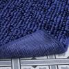 imageLaura Ashley Butter Chenille Bath Rug Absorbent Shaggy Bathroom Mat Non Slip plush Carpet Rugs for Tub and Sink  17quot x 24quot Ligth GrayNavy