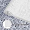 imageLaura Ashley Butter Chenille Bath Rug Absorbent Shaggy Bathroom Mat Non Slip plush Carpet Rugs for Tub and Sink  17quot x 24quot Ligth GrayWhite
