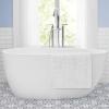 imageLaura Ashley Butter Chenille Bath Rug Absorbent Shaggy Bathroom Mat Non Slip plush Carpet Rugs for Tub and Sink  17quot x 24quot Ligth GrayWhite