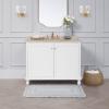 imageLaura Ashley Crochet Cotton 24x40 Bath Rug LinenLight Gray
