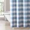 imageLaura Ashley Home  Shower Curtain Stylish Bathroom Decor with Buttonhold Top Elegant Floral Home Decor Flora Blue 72quot x 72quotCynthia Blue