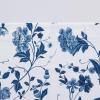 imageLaura Ashley Home  Shower Curtain Stylish Bathroom Decor with Buttonhold Top Elegant Floral Home Decor Flora Blue 72quot x 72quotElise Blue