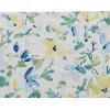 imageLaura Ashley Home  Shower Curtain Stylish Bathroom Decor with Buttonhold Top Elegant Floral Home Decor Flora Blue 72quot x 72quotNora Blue