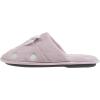 imageLaura Ashley Ladies Embroidered Soft Terry Scuff SlipperLight Mauve