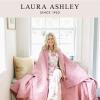 imageLaura Ashley Ladies Embroidered Soft Terry Scuff SlipperPale Seaspray