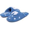 imageLaura Ashley Ladies Embroidered Soft Terry Scuff SlipperPale Seaspray