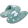 imageLaura Ashley Ladies Embroidered Soft Terry Scuff SlipperSage