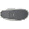 imageLaura Ashley Ladies Open Toe Plush Terry SlipperNickle GreenWhite