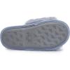 imageLaura Ashley Ladies Open Toe Plush Terry SlipperSteel Grey