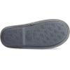 imageLaura Ashley Womens Plush Memory Foam Scuff Slippers Fluffy Warm Micro Terry House Shoes Comfy Slip On Bedroom SlipperBasic Grey
