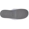 imageLaura Ashley Womens Rugged Memory Foam Terry Cloth Spa Slippers Soft Non Slip Rubber Bottom Closed Toe House SliderDusty Blue Hearts