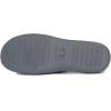 imageLaura Ashley Womens Rugged Memory Foam Terry Cloth Spa Slippers Soft Non Slip Rubber Bottom Closed Toe House SliderIndigo Waffle With Bow