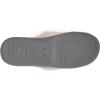 imageLaura Ashley Womens Rugged Memory Foam Terry Cloth Spa Slippers Soft Non Slip Rubber Bottom Closed Toe House SliderOatmilk Hearts