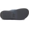 imageLaura Ashley Womens Rugged Memory Foam Terry Cloth Spa Slippers Soft Non Slip Rubber Bottom Closed Toe House SliderOcean Blue With Bow