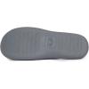 imageLaura Ashley Womens Rugged Memory Foam Terry Cloth Spa Slippers Soft Non Slip Rubber Bottom Closed Toe House SliderSage Waffle With Bow