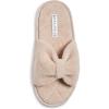imageLaura Ashley Ladies Open Toe Plush Terry SlipperOat Milk
