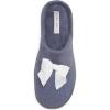 Indigo Waffle With Bow