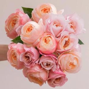imageLaura Ashley Enas Garden 12 Garden Roses Bouquet Fresh Cut Flowers Floral Delivery All Occasion Gift