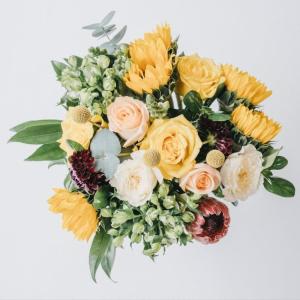 imageLaura Ashley Gosford Cranberry Bouquet Fresh Cut Flowers Floral Delivery All Occasion Gift