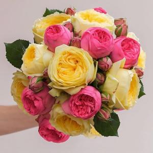 imageLaura Ashley Mountney Garden 12 Garden Roses Bouquet Fresh Cut Flowers Floral Delivery All Occasion Gift