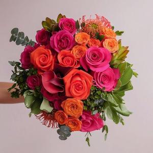 imageLaura Ashley Rosalie Garden Bouquet Fresh Cut Flowers Floral Delivery All Occasion Gift