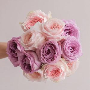 imageLaura Ashley Ryhall 12 Garden Roses Bouquet Fresh Cut Flowers Floral Delivery All Occasion Gift