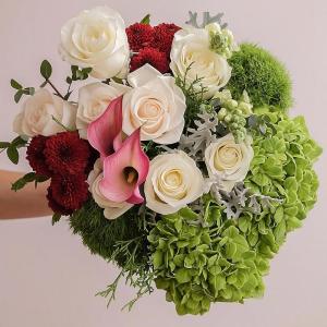 imageLaura Ashley Winters Elegance Bouquet Fresh Cut Flowers Floral Delivery All Occasion Gift