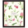 imageLaura Ashley 5x7 White Enamel Picture Frame Gold Metal Edge with Easel for Countertop Counterspace Tabletop Display Bookshelf Desk Wall Dcor Photo GalleryBlack W Gold