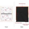 imageLaura Ashley 5x7 White Enamel Picture Frame Gold Metal Edge with Easel for Countertop Counterspace Tabletop Display Bookshelf Desk Wall Dcor Photo GalleryWhite W Rose Gold
